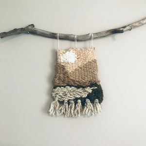 Boho Tapestry Hanging Wall Art- Fiber Art